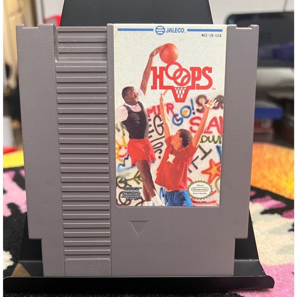 Hoops Nintendo Entertainment system(NES) tested cleaned and working.
